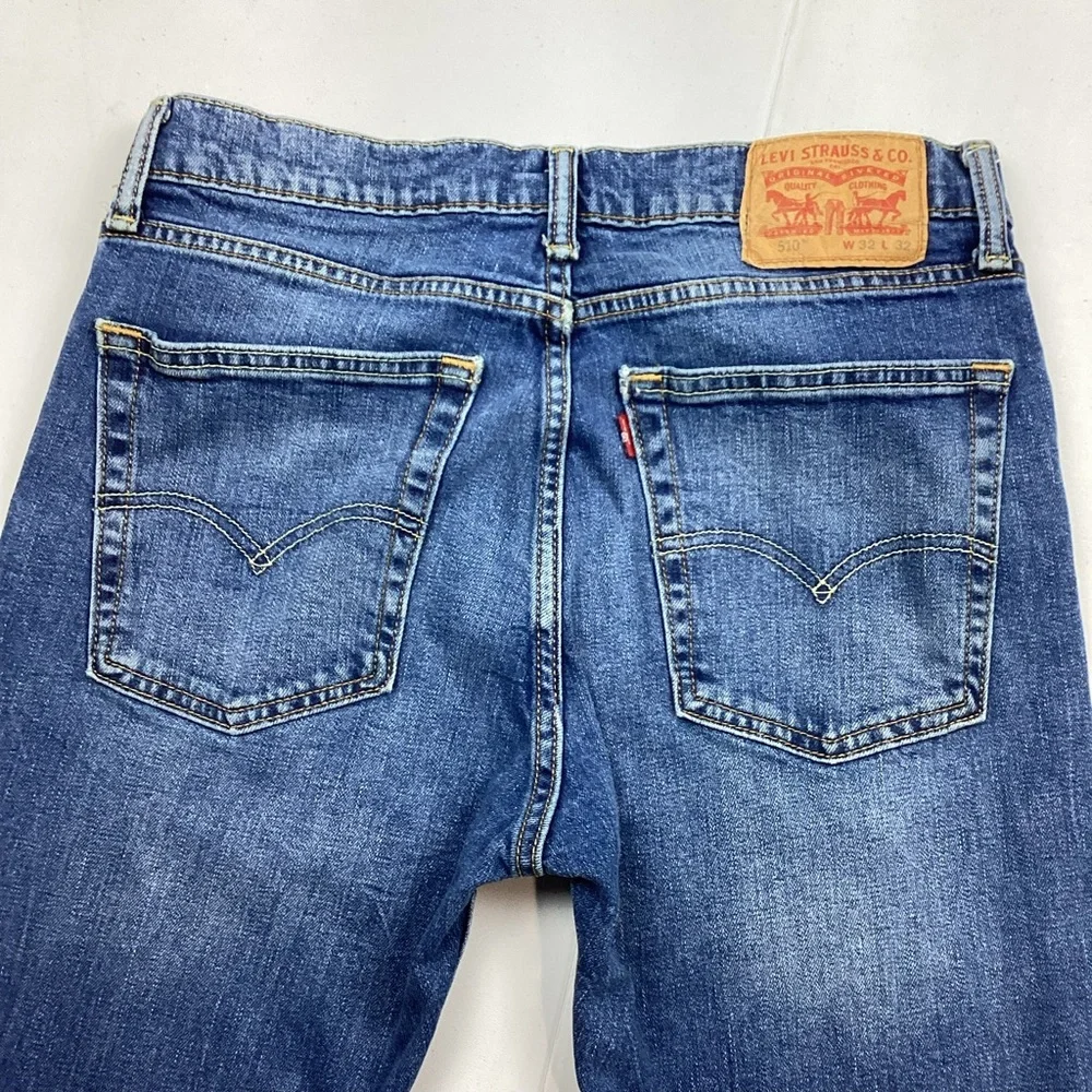 Levi’s 510 Skinny Men’s Stretchy Distressed Jeans